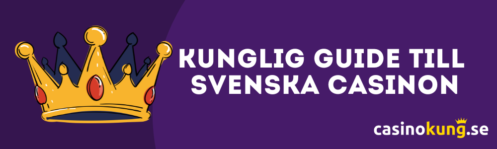 Casinokung guidar till svenska casinon